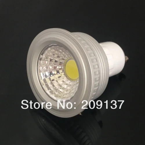 DHL Бесплатная доставка 5 Вт COB SMD светодио дный GU10 E27 5 Вт удара светодио дный затемнения светодио дный початка лампы CE & RoHS 2 года гарантии