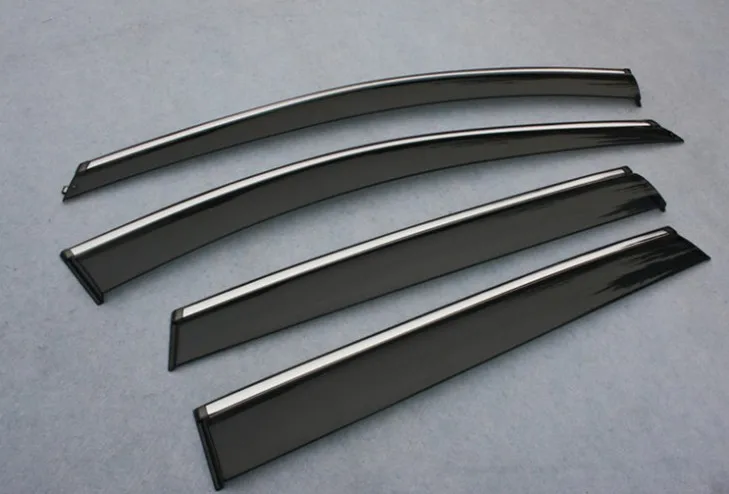 para vw Golf Defletor de Vento Janela Viseira Chuva - Sun Guard Ventilação 6 Mk6 2009-2020 4 China deflector vent Suppliers