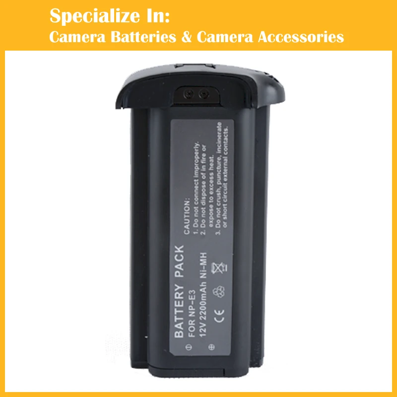 

High quality rechargeable Li-ion Battery NP-E3 NPE3 for Canon Camera battery