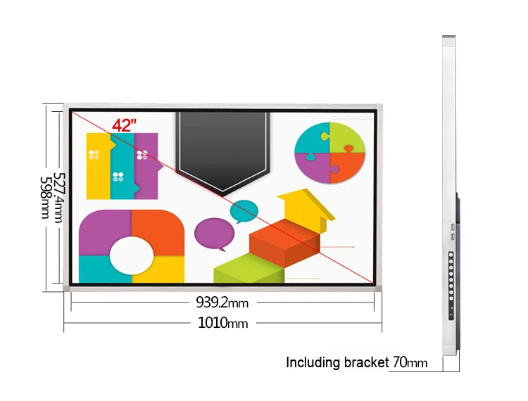 42inch touch screen all in one