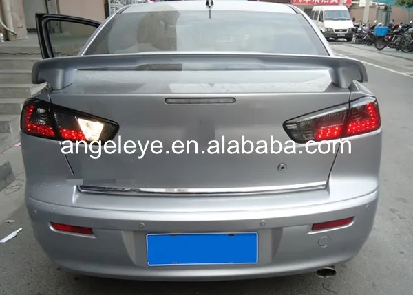 2008-13 лет для Mitsubishi Lancer Exceed светодиодный задняя фара черного Дымчатого Цвета SN