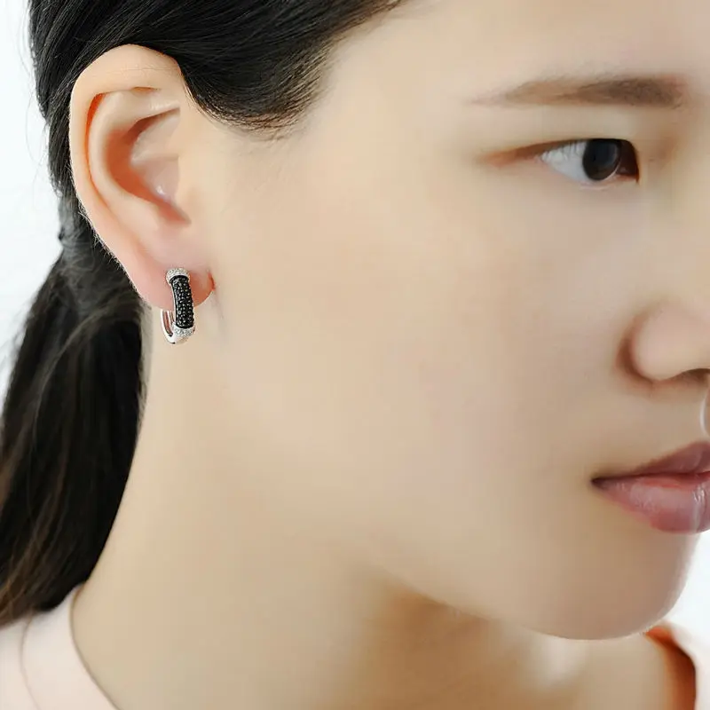 Silver EarringsE301074BSNZSL925