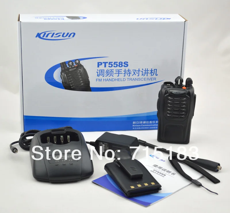 2013 Kirisun PT558S UHF радио 400-470 MHz Walkie Talkie 4 Вт 16 канальный Профессиональный портативный Ham CB двухстороннее радио