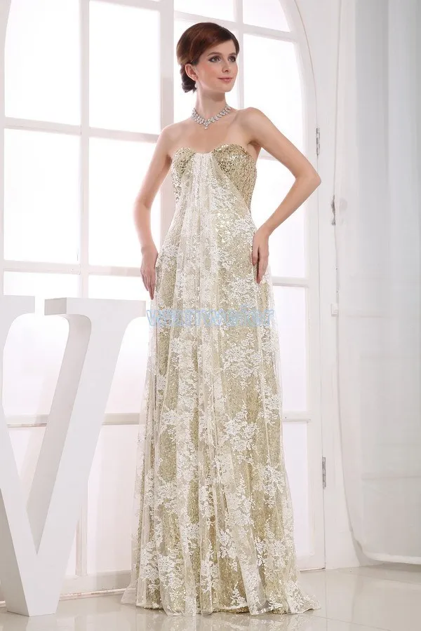 Платье vestidos formales, новинка, кружевное платье с пайетками, Золотое платье для невесты, Длинные вечерние платья для выпускного вечера, Платья для подружек невесты