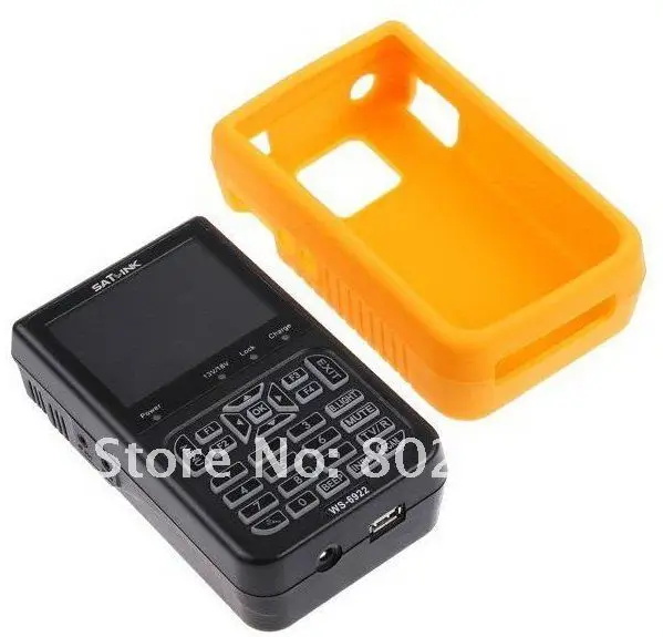 2012 free shipping HD mpeg4 DVB-S2 satellite finder meter  Satlink Digital Displaying Satellite Finder Meter satlink ws 6922