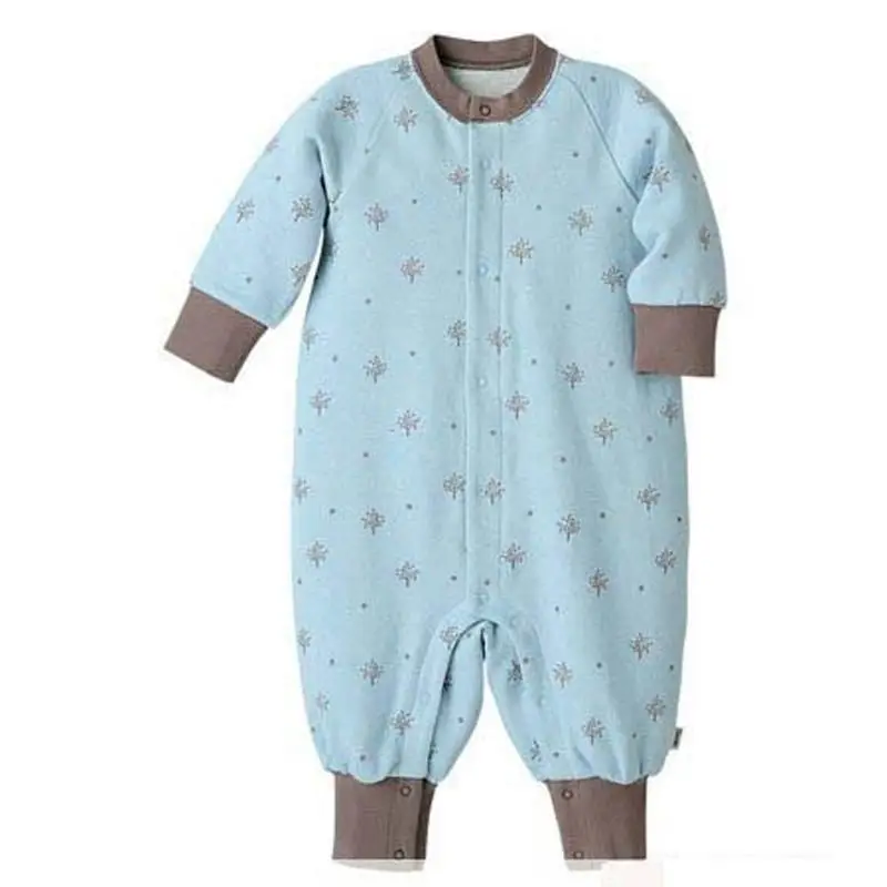 baby Newborn Printed warm winter Lovely thick polar fleece fabric Romper clothes Floral infant climbing long sleeve toddler