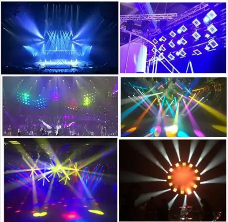 Iluminação de Palco Rgbwa para Estágio 6 Pçs e lote 200 w Rgbwa 6in1 Rgbwa uv 250 w Cob Led Par Luz 23 China stage light Suppliers