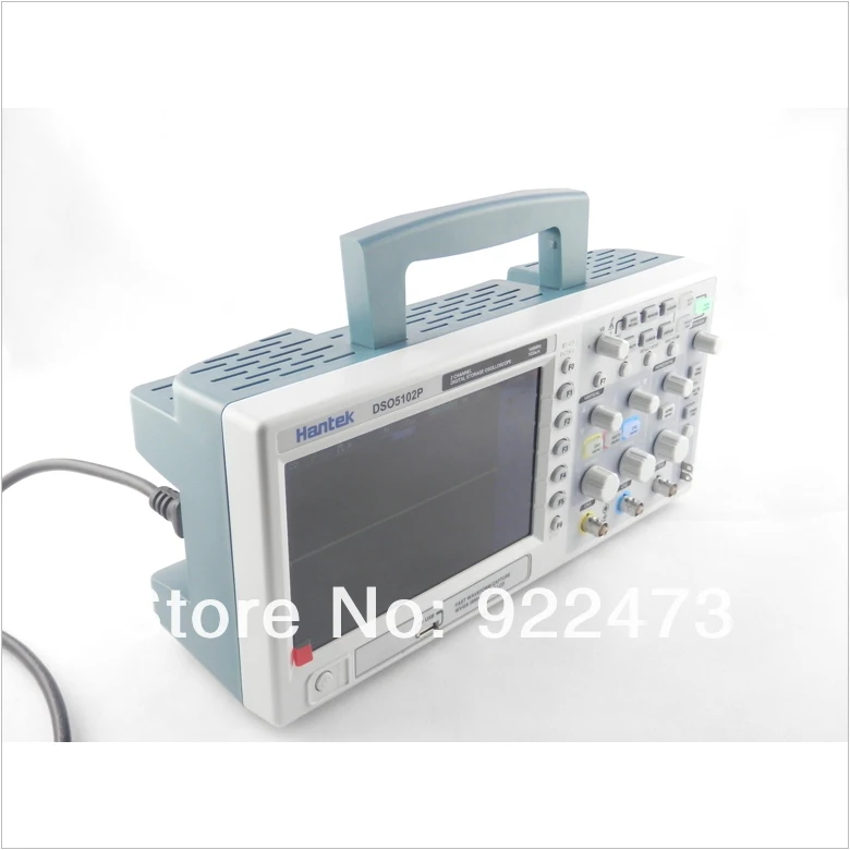 H004 Hantek DSO5102P Цифровой осциллограф 100 МГц 2 канала 1GSa/s 7 ''TFT lcd лучше, чем ADS1102CAL