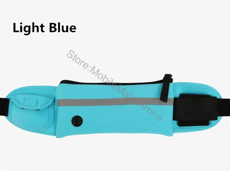 Light Blue Для iphone x 8 plus 7/xiaomi redmi note 4x 4a mi a1/samsung galaxy note 8 s8 чехол для телефона чехол аксессуар пояс с застежкой Бег чехол - Цвет: Light Blue