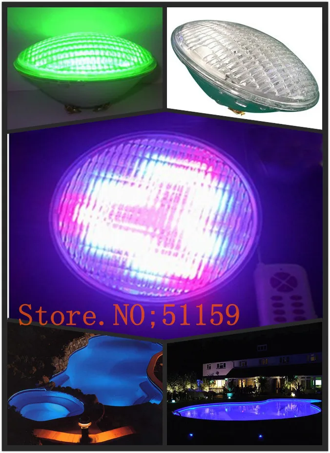 18 Вт Par56 252 шт. встроенный RGB светодиодный подводный светильник для бассейна, светильник ing, высокое качество