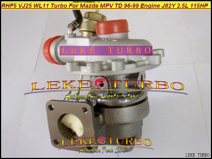 RHF5 VJ25  WL11 Turbocharger For 1996-1999 Mazda MPV TD Engine J82Y 2.5L 115HP with Gaskets