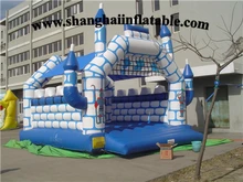 2016 PVC inflatable bounce house jumping house for kids sports and entertainment with high quality