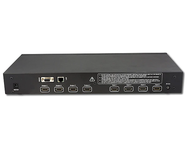 LKV344 3D 4x4 HDMI матричный переключатель с удаленным Управление HDTV 1080 P, RS232, 4-и в 4-Out