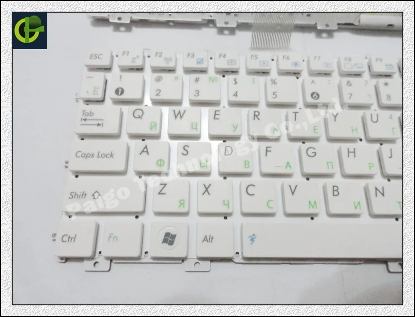 Русская клавиатура для Asus Eee PC EPC 1015 1015PN 1015PW 1015P X 1015T 1011px 1011BX 1011CX 1015B 1015CX 1015E белая RU Клавиатура