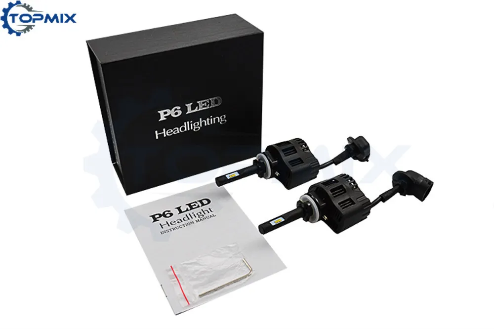 P6 Philips LED 50W 6400LM 881 Car Headlight 6