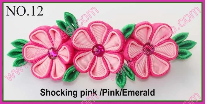 145 шт. 6 ''новые Kanzashi лепесток заколки катушка заколки волосы девушка клип