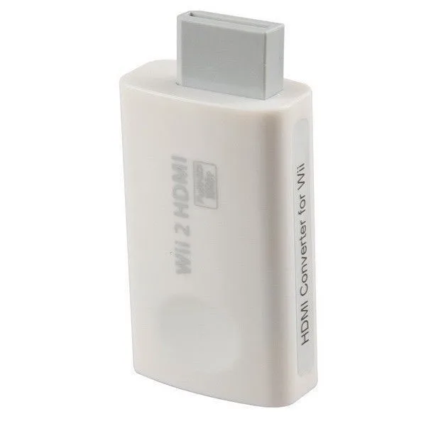 1080P 720P адаптер для масштабирования для wii 2 к HDMI конвертер Выход HDTV 3,5 мм аудиоконвертер# S0154