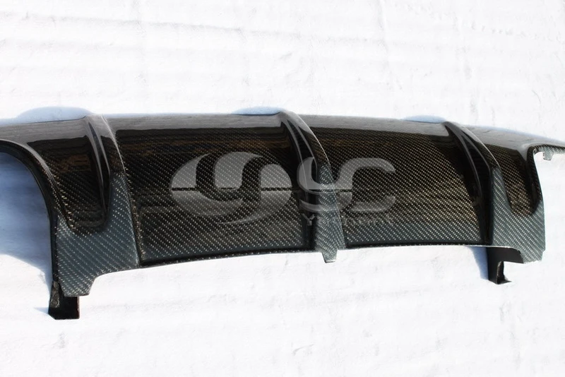 Углерода Волокно OEM Стиль сзади диффузор, пригодный для 2008-2010 Mercedes Benz W204 C63 AMG