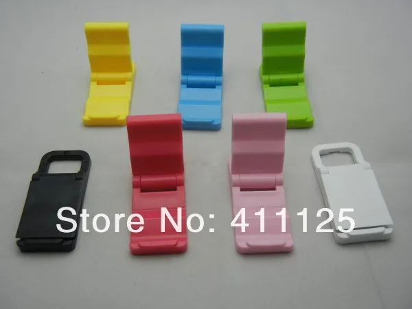 Полезная портативная пластиковая подставка Рамка держатель для мобильного телефона iPhone samsung 100 шт./лот поддержка прямой доставки