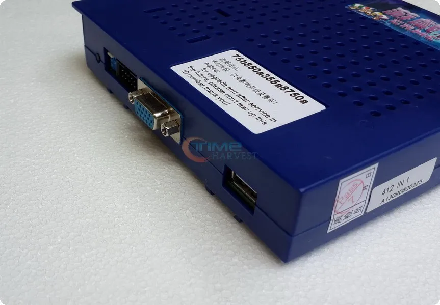 Аркады части Связки с 412 in1 pcb, 16a Питание, l джойстика, кнопка, микропереключатель, жгут, Динамик для игровых автоматов