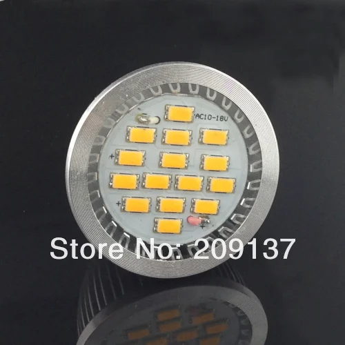 7 Вт GU10 E27 GU5.3 15 светодиодов SMD 5630 Светодиодные лампы Spotliight переменного тока: 110 В ~ 240 В Бесплатная доставка CE/ROHS 10 шт./лот