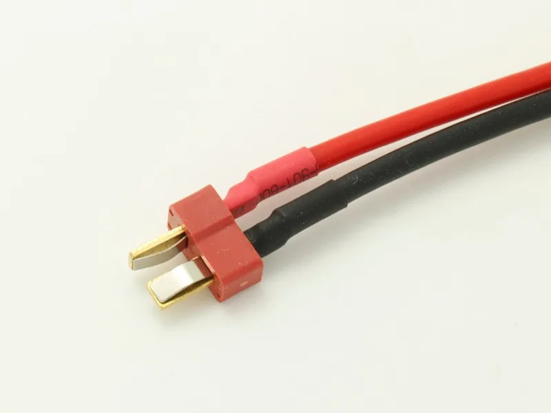 200 шт./лот MICRO Mini Tamiya гнездовой разъем к T разъем штекер 14AWG Кабельный разъем 100 мм силиконовый провод