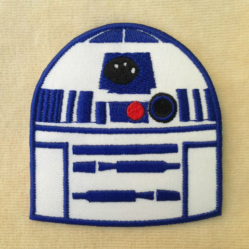R2D2 Звездные войны вышивка железная нашивка значок