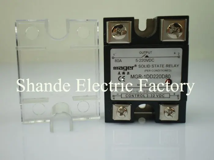 Высокое Качество твердотельные реле SSR 80A dc-dc