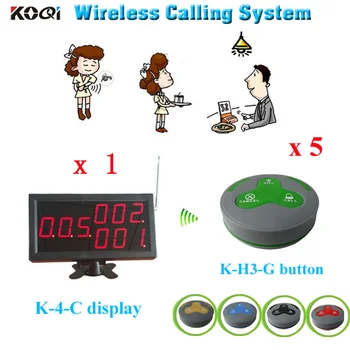 

restaurant table button K-4-C wireless service call bell K-H3 catering system wireless call bell