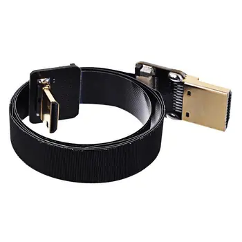 

50cm 90 Degree Up Angled FPV Mini HDMI Male to HDMI Ribbon FPC Flat Ribbon Cable