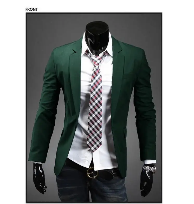 Traje Hombre модный блейзер для мужчин Тонкий Топ Дизайн мужские бархатные блейзеры с одиночной пуговицей мужские блейзеры средней длины высокое качество - Цвет: Фиолетовый