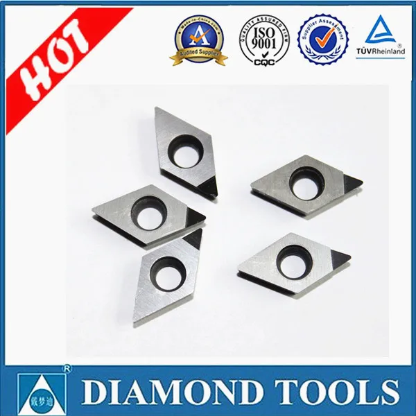 DCGW070208 PCD вставка для алюминия