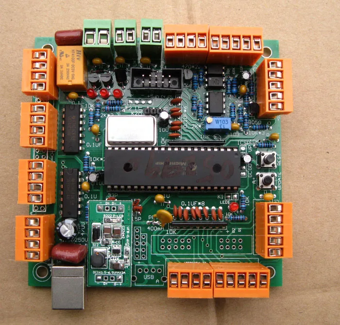 4 осевая плата интерфейса контроллера USB CNC CNCUSB MK1 USBCNC 2 1 заменитель MACH3|interface board|4 axis