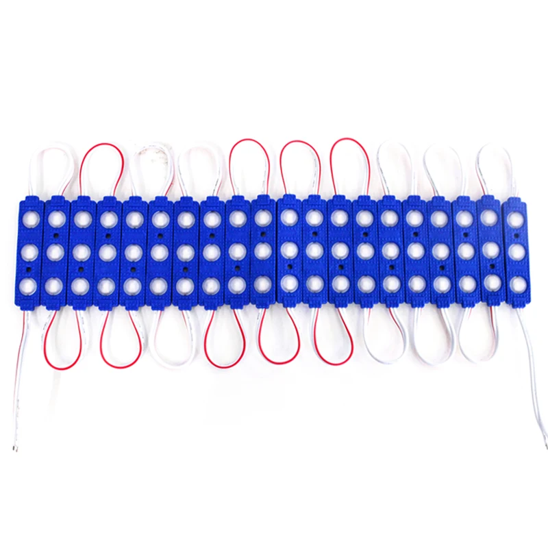 300pcs/lot 5730 3 LED 1.5W Injection Molding MODULE Waterproof Warm White White Red/Green/Blue/yellow Light 12V LED Advertising