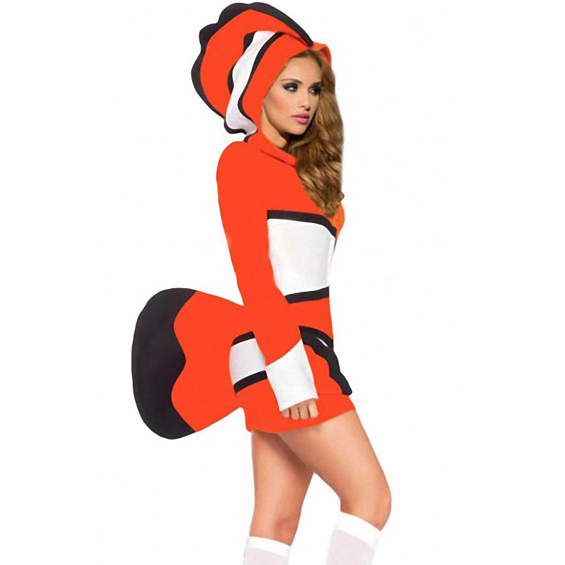 Buy Online Cute Zip Front Animals Big Splash Cozy Goldfish Adult