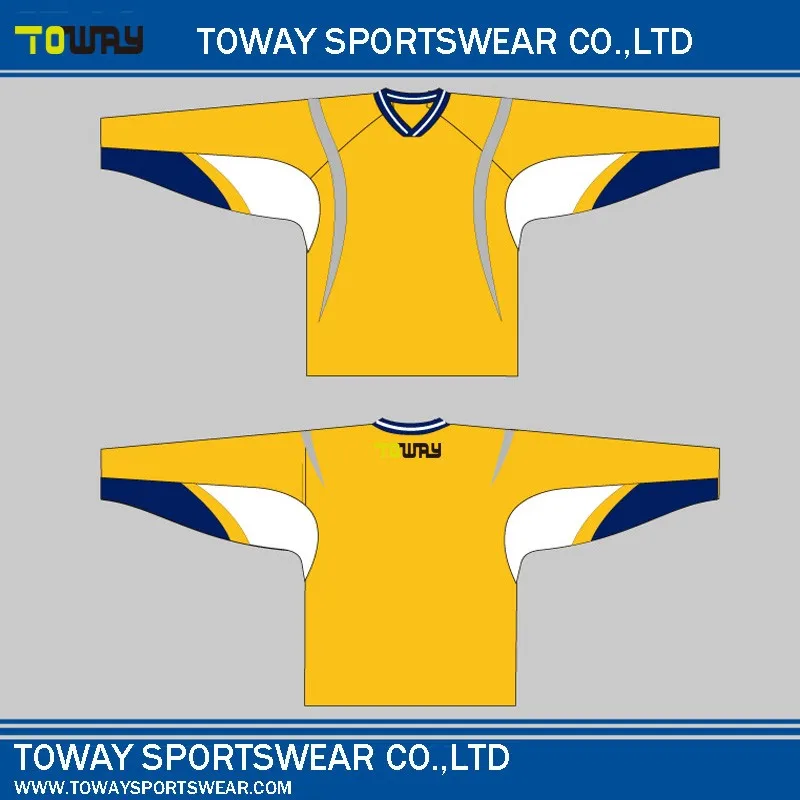 Изготовленный на заказ сублимированный хоккейный Джерси сделанный в Китае