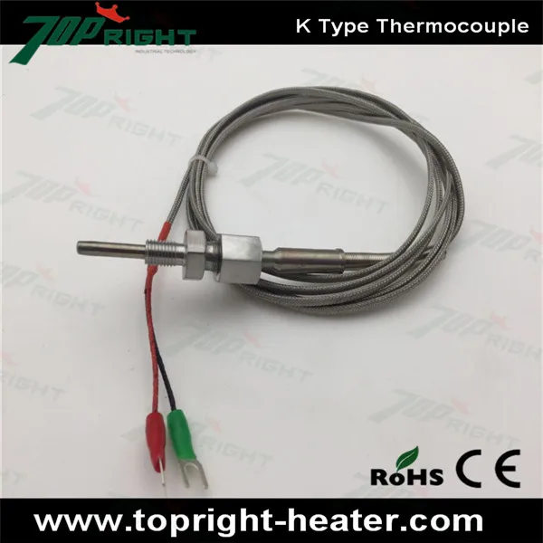 Высокая температура K типа термопары датчики dia.4mm