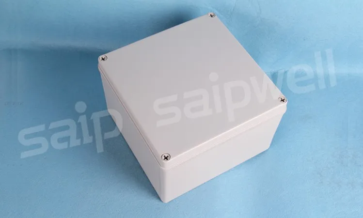 Saip IP66 Водонепроницаемый коробка для электроники 200*200*130 мм DS-AG