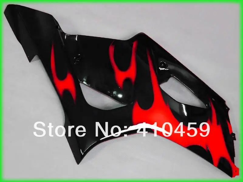 Мотоцикл обтекатель комплект для SUZUKI GSXR1000 GSX-R1000 GSXR 1000 K3 03 04 2003 2004 Горячий красный лаковый черный набор обтекателей обвесов SM14