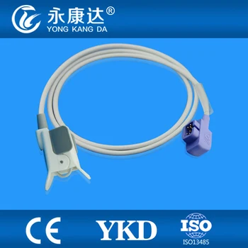 

Free Shipping for Reusable 1M/ 6Pin Pediatric Finger Clip spo2 sensor For CSI,1m