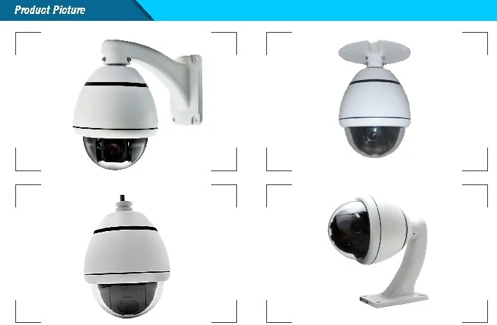 AHD color High Speed Dome Camera