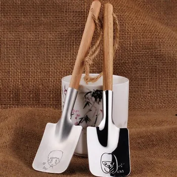 

2Pcs/set High quality Stainless steel Shovel shape suit Dinnerware Kitchen tool Creative Tableware