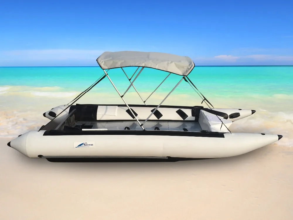 Надувной лодочный навес Спортивная лодка Bimini Top жесткая надувная солнцезащитный