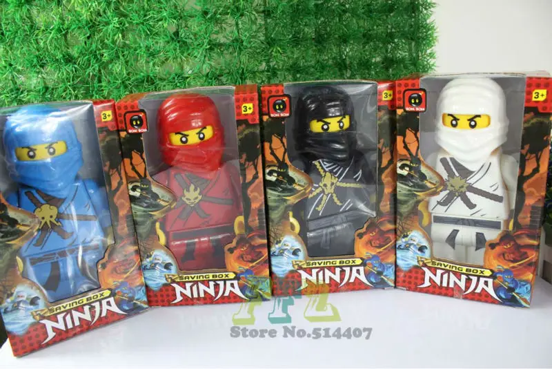 ninjago piggy bank