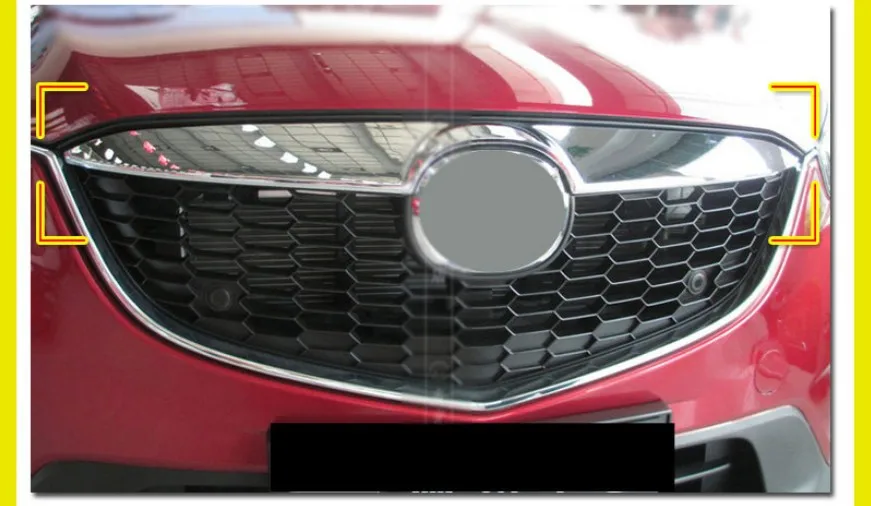 Передняя крышка решетки для Mazda 12 13 CX-5 CX5 2012-2013 1 шт. ABS хром