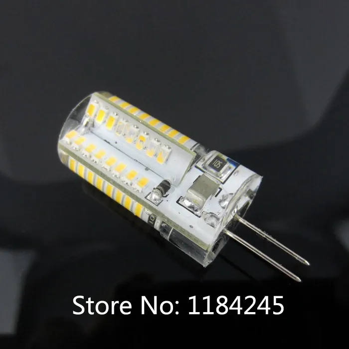 G4 силикагель 6 Вт 64 светодиодный 3014 SMD теплый/холодный белый светильник AC 110 В 220 В комнатный светильник ing Прямая поставка 5 шт./лот