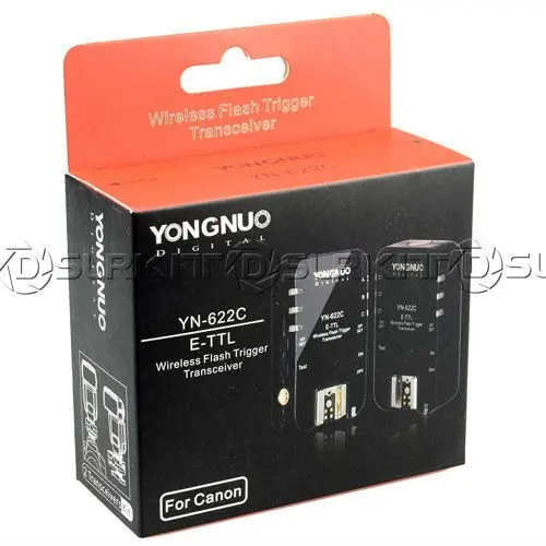 YN622 YN-622 YN-622C Беспроводной ttl Flash Trigger для Canon с 2 приемниками