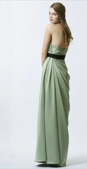 Пикантные торжественные vestidos Формальное длинное вечернее платье платья для невест Большие размеры серый длинное выпускное платье нарядные платья