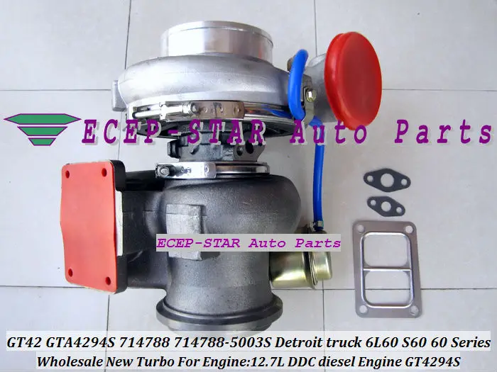 GT42 GTA4294S GT4294S GT4294JNS 714788 714788-5003S Turbo for American Detroit truck diesel 6L60 S60 60 Series 12.7L DDC Engine Turbocharger (1)