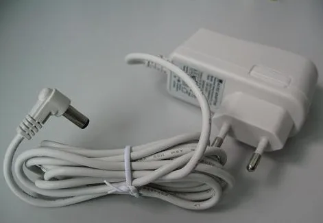 Белый ЕС Plug DC 12 В 1A 5,5 мм X 2,1 мм AC 100-240 В Питание адаптер стены зарядное устройство